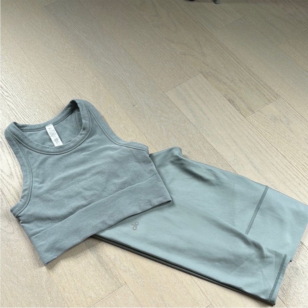 ALO Yoga Sage Green Tank Top